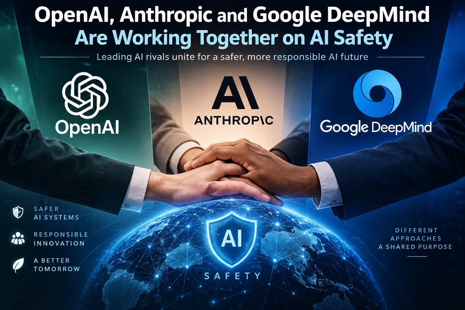 OpenAI, Anthropic and Google DeepMind Are Working Together on AI Safety